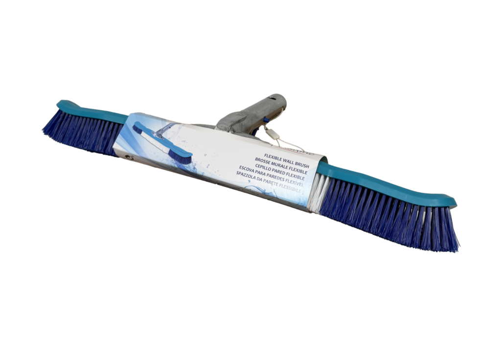 Brosse de paroi poils bleu FUNSHINE