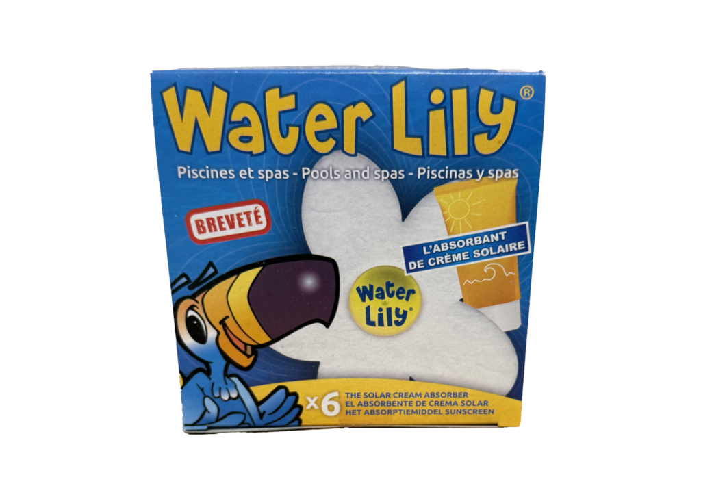 Boite de 6 fleurs absorbantes crème solaire